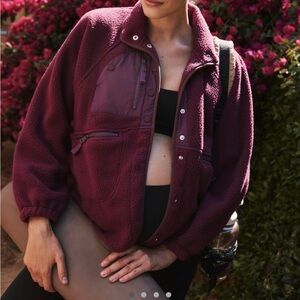 NWT Free People FP Movement Hit The Slopes Fleece – Sold Out- size M